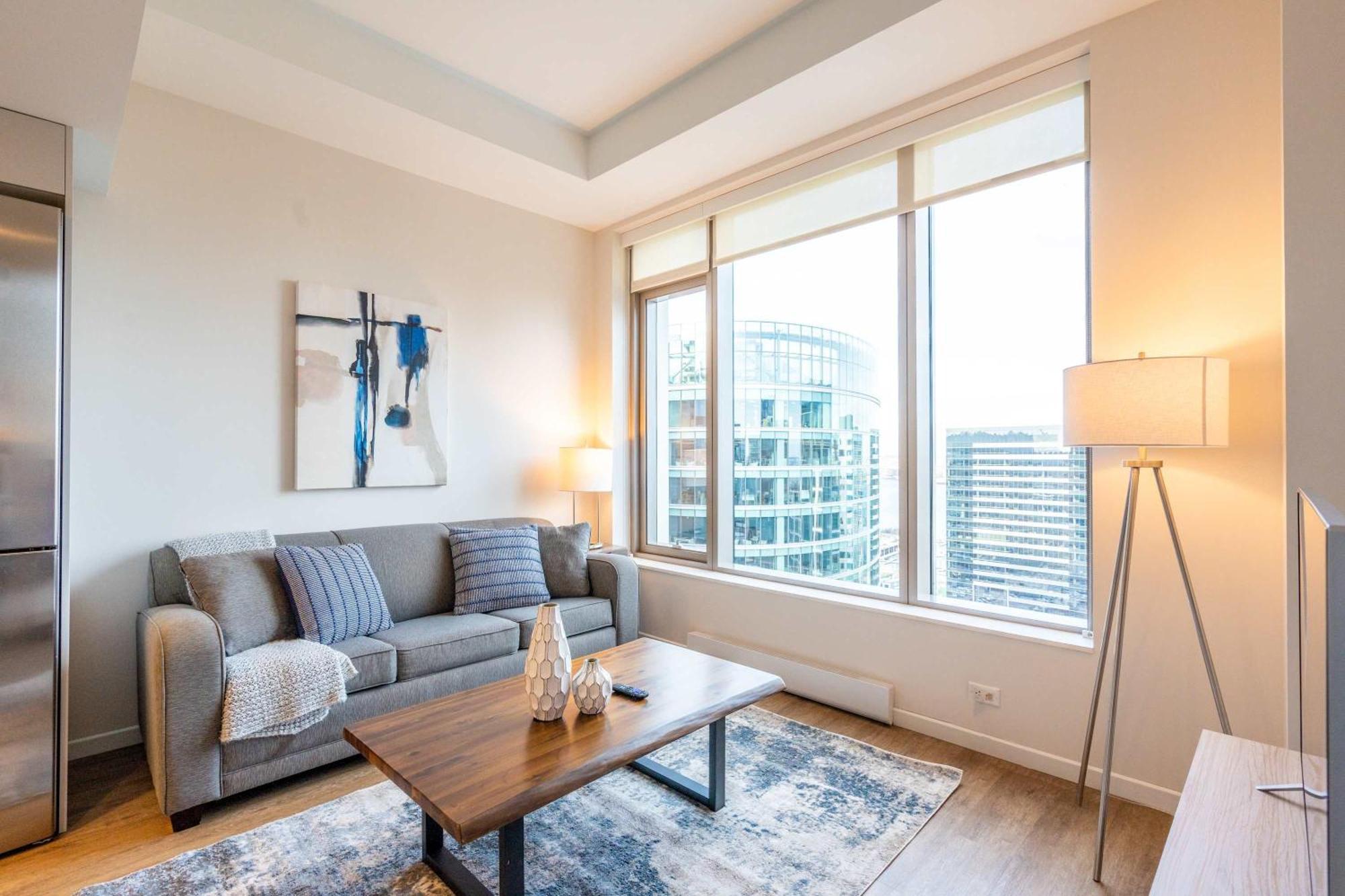 Luxury Apt Heart Of Seaport Boston Kültér fotó