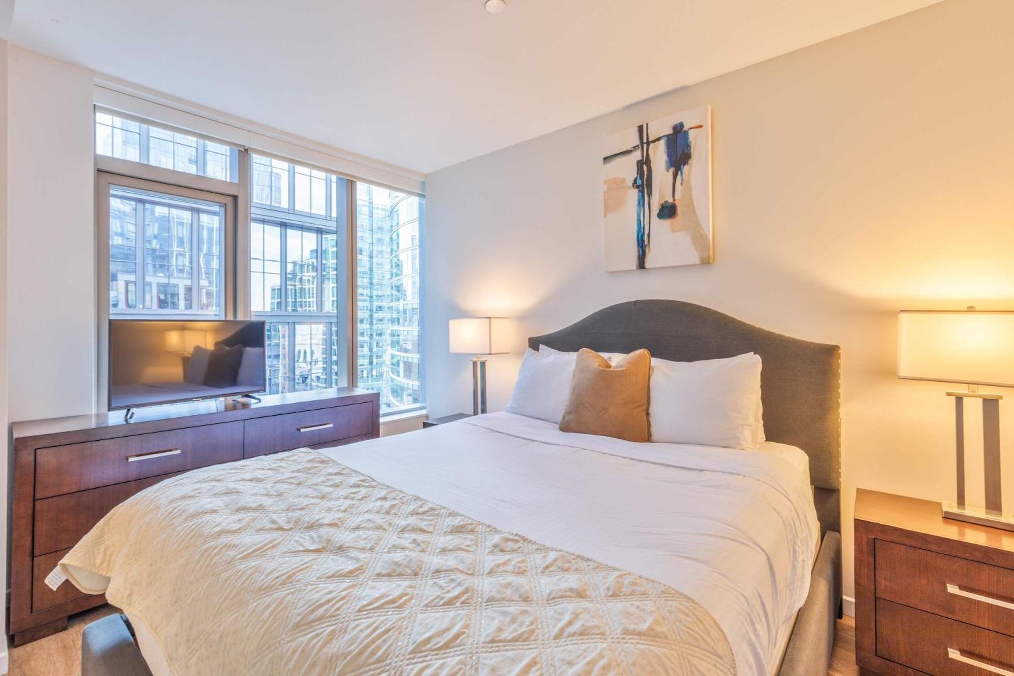Luxury Apt Heart Of Seaport Boston Kültér fotó